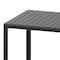 Flash Furniture Black Patio Table with Poly Resin Slatted Top SB-A268T-BK-GG - alternate 7